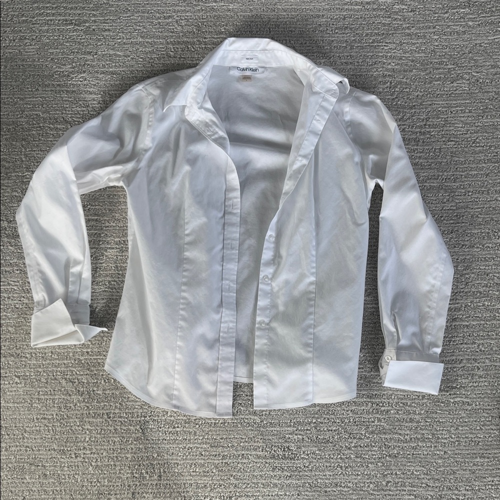 Calvin Klein Crisp White Non-Iron Shirt